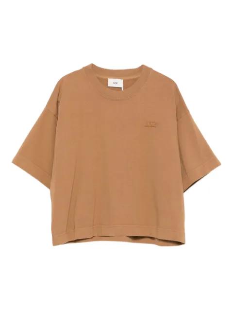 Tonal Logo cropped T-shirt by AUTRY