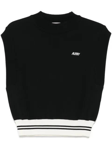 crew-neck vest by AUTRY