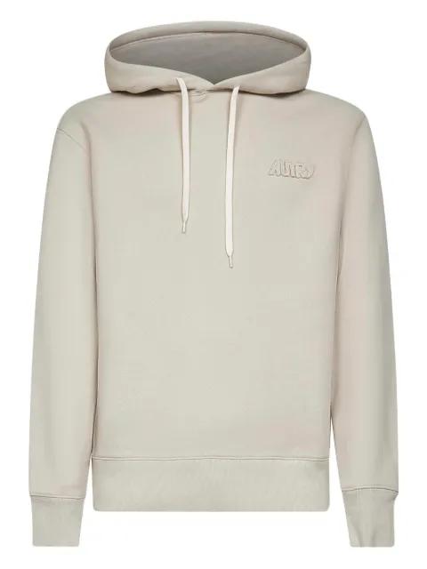 drawstring-hood cotton sweater by AUTRY