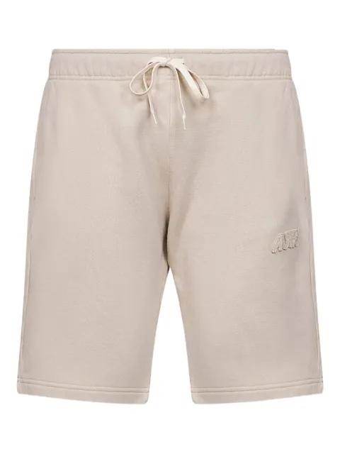 elasticated-waistband logo-patch shorts by AUTRY