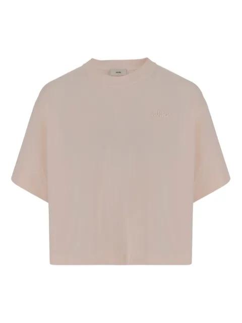embroidered-logo T-shirt by AUTRY