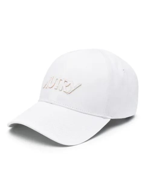 embroidered-logo cotton cap by AUTRY