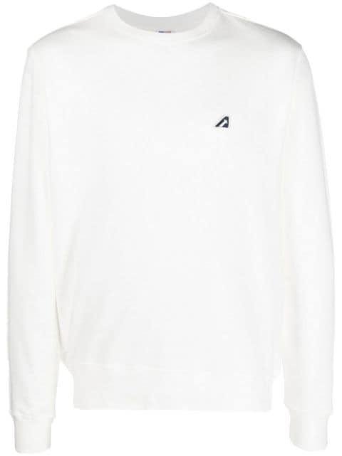 embroidered-logo long-sleeve T-shirt by AUTRY