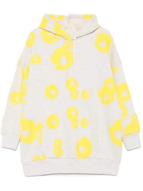 flowers hoodie mini dress by AUTRY