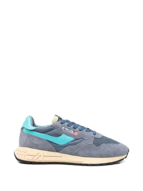 leather panelled sneakers by AUTRY