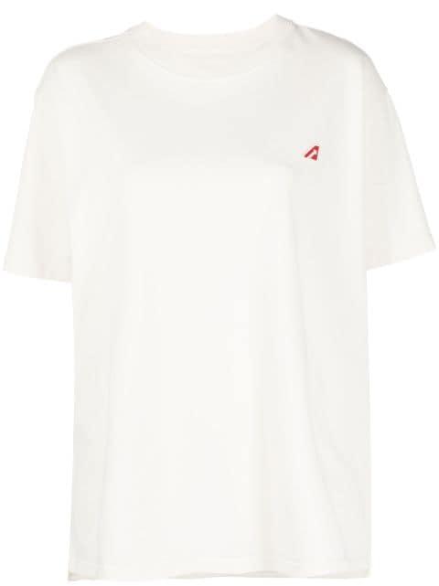 logo-patch cotton T-shirt by AUTRY
