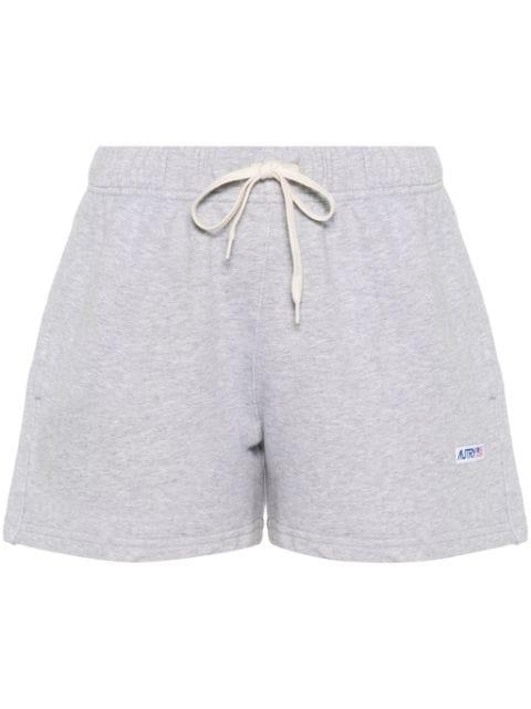 logo-patch cotton shorts by AUTRY