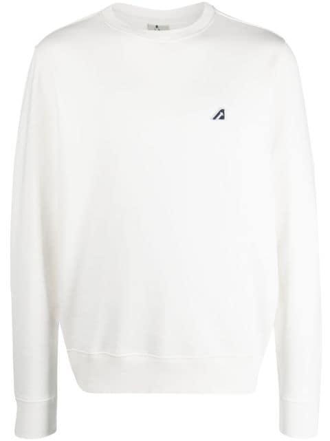 logo-patch cotton sweatshirt by AUTRY