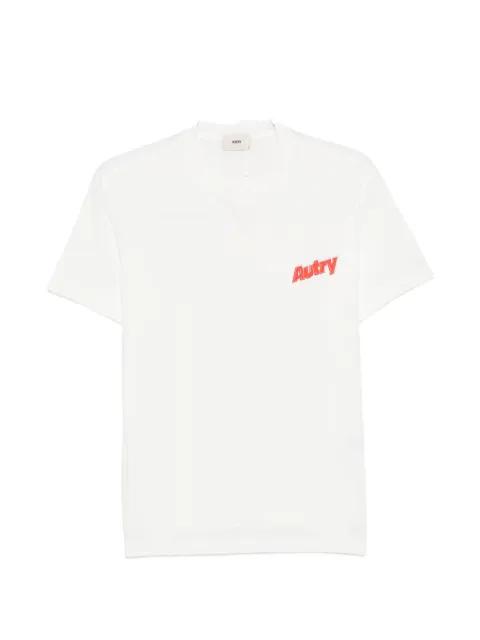 logo-print T-shirt by AUTRY