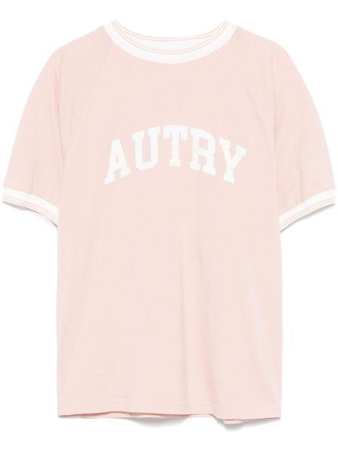 logo-print T-shirt by AUTRY
