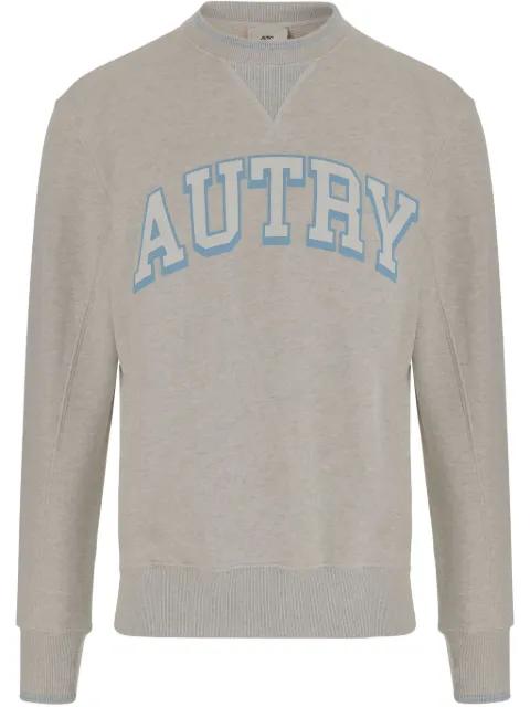 logo-print cotton sweatshirt by AUTRY