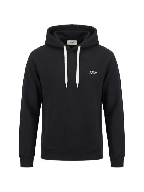 logo-print drawstring hoodie by AUTRY
