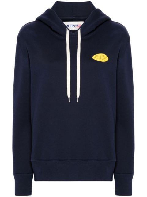logo-print hoodie by AUTRY