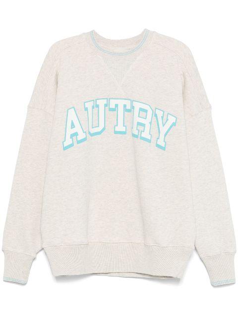 logo-stamp sweatshirt by AUTRY