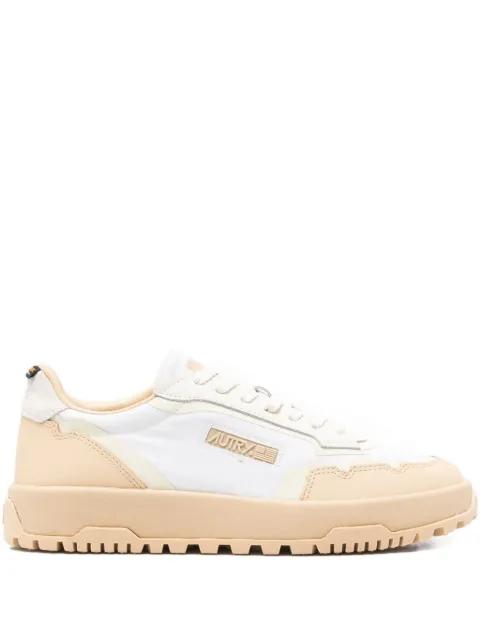 panelled lace-up sneakers by AUTRY