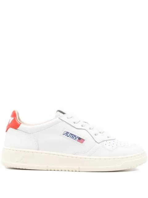 perforated logo sneakers by AUTRY