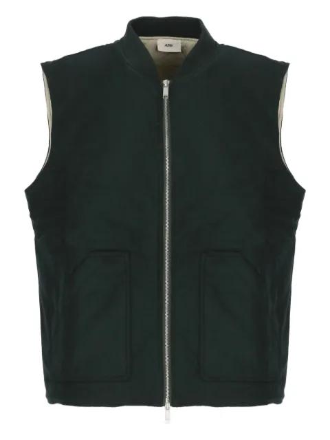 zip-up gilet by AUTRY