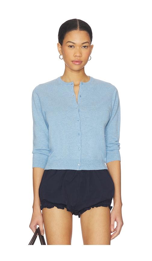 Autumn Cashmere Baby Cardigan in Blue by AUTUMN CASHMERE