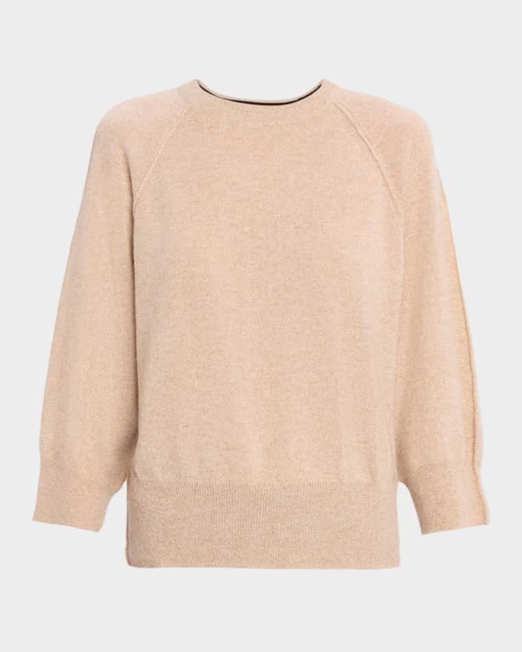 Raglan-Sleeve Cashmere Sweater by AUTUMN CASHMERE