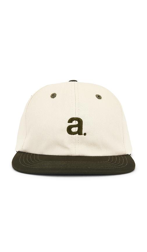 Autumn Headwear Twill 6 Panel Snapback Cap in Cream by AUTUMN HEADWEAR