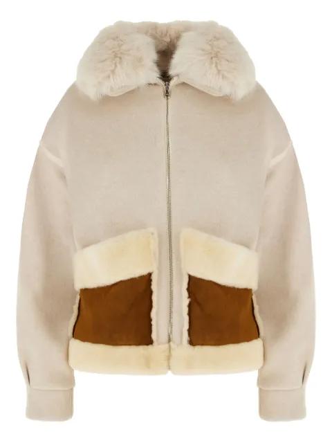 faux-fur jacket by AVA ADORE
