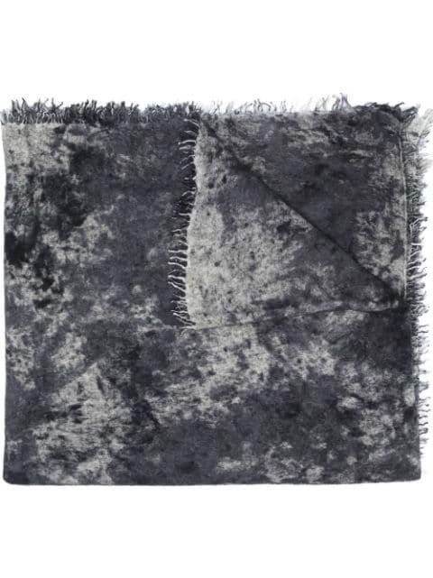 bleached cashmere scarf by AVANT TOI