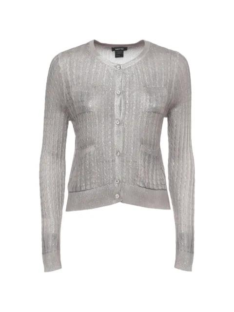 cable-knit cardigan by AVANT TOI