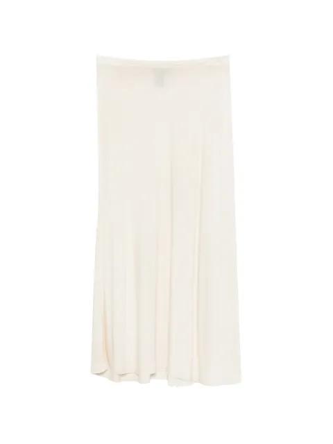 hand-painted midi skirt by AVANT TOI