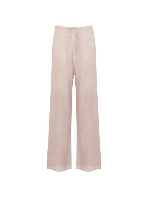 knit palazzo pants by AVANT TOI