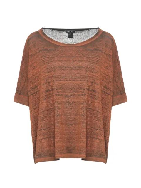 marl-effect short-sleeve T-shirt by AVANT TOI