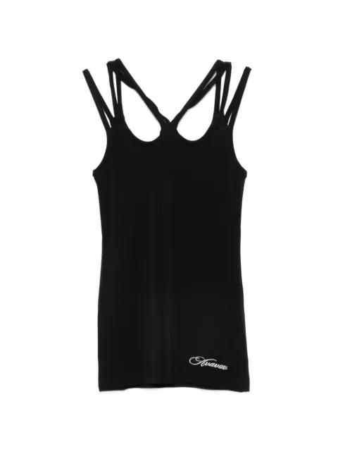 Tova multi-strap logo-embroidered tank top by AVAVAV