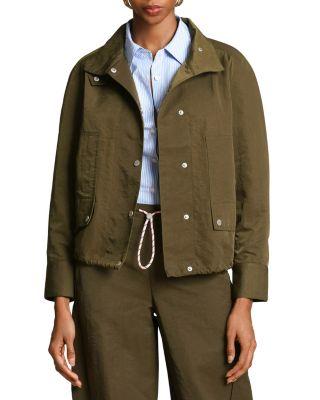 Anorak with Bungee Cord by AVEC LES FILLES