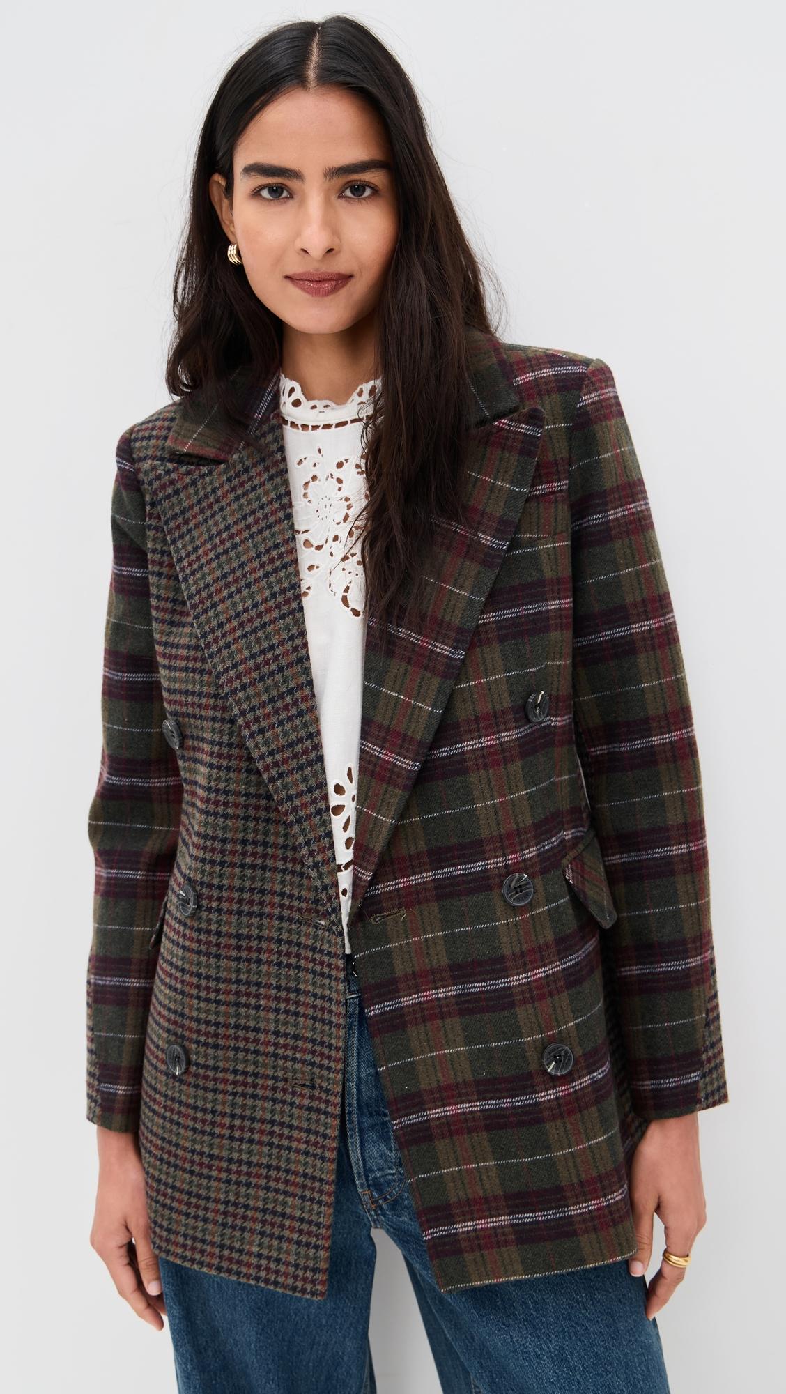 Combo Collar Hourglass Blazer by AVEC LES FILLES