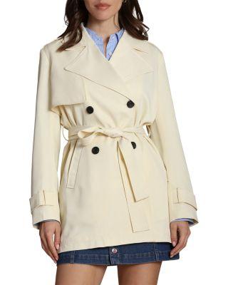 Drapey Mid Length Trench Jacket by AVEC LES FILLES