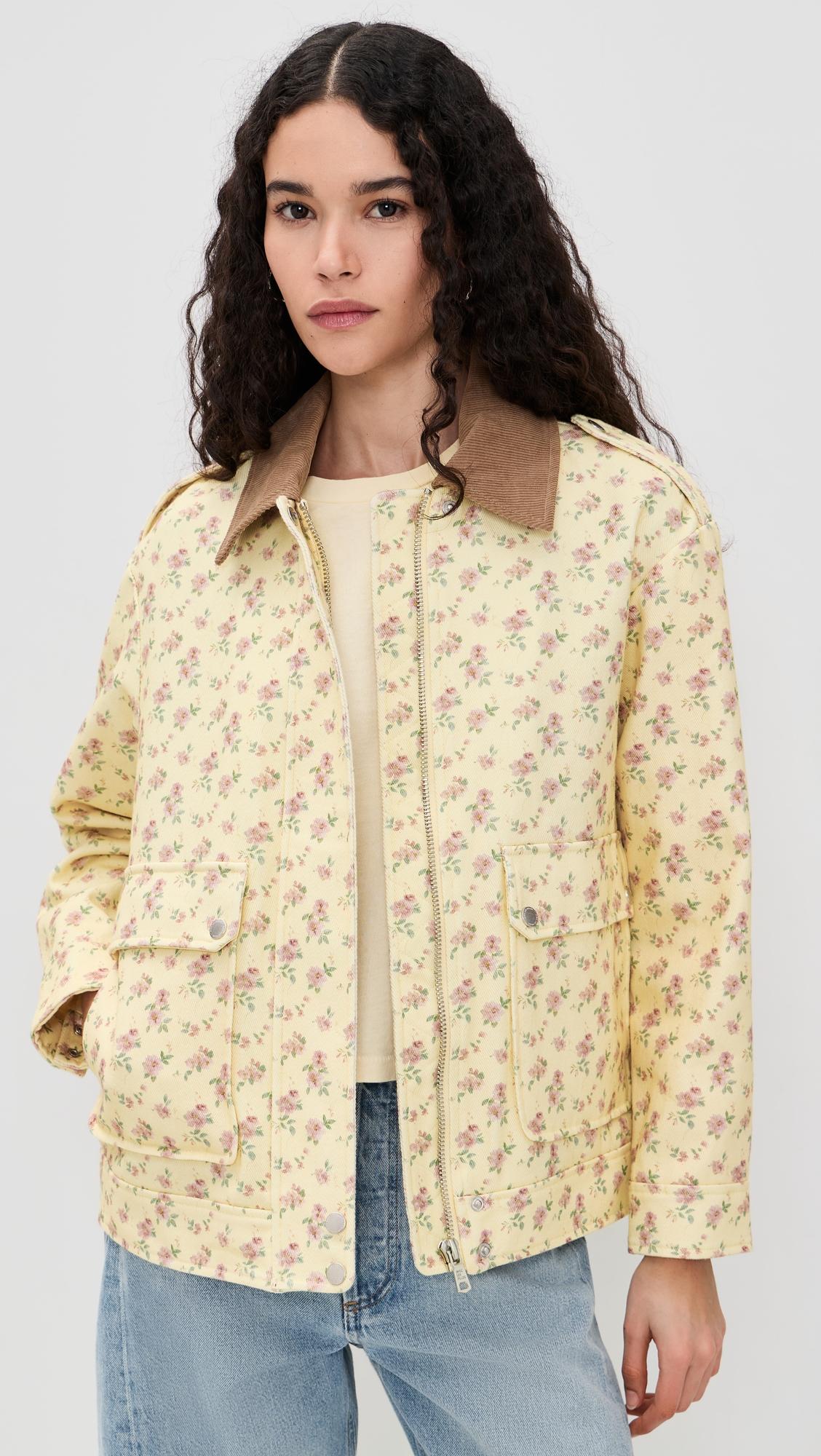 Oversized Aviator Jacket With Straight Hem by AVEC LES FILLES