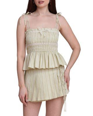 Smocked Peplum Cami by AVEC LES FILLES