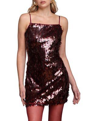 Square Neck Open Back Mini Dress by AVEC LES FILLES