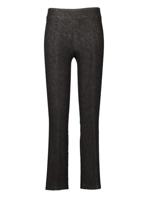 Jet Set tonal-topstitching jeans by AVENUE MONTAIGNE