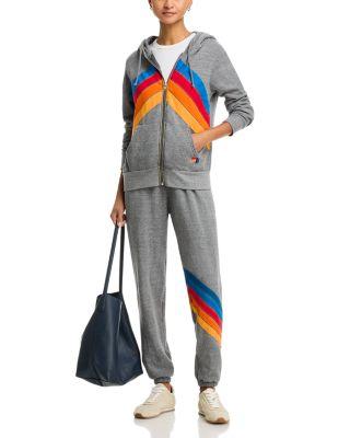 Mountain Stitch Chevron Hoodie & All Seasons Circle Chevron Pants by AVIATOR NATION