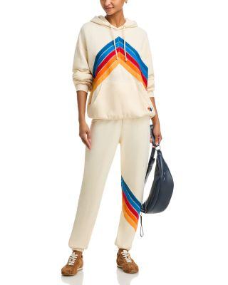 Mountain Stitch Chevron Sweatshirt & All Seasons Circle Chevron Pants by AVIATOR NATION