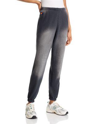 Rainbow-Stripe Sweatpants in Faded Smoke by AVIATOR NATION