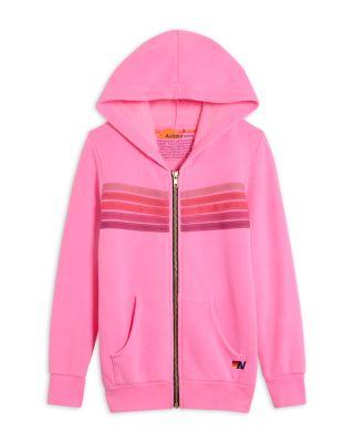 Unisex 5 Stripe Zip Hoodie - Little Kid by AVIATOR NATION