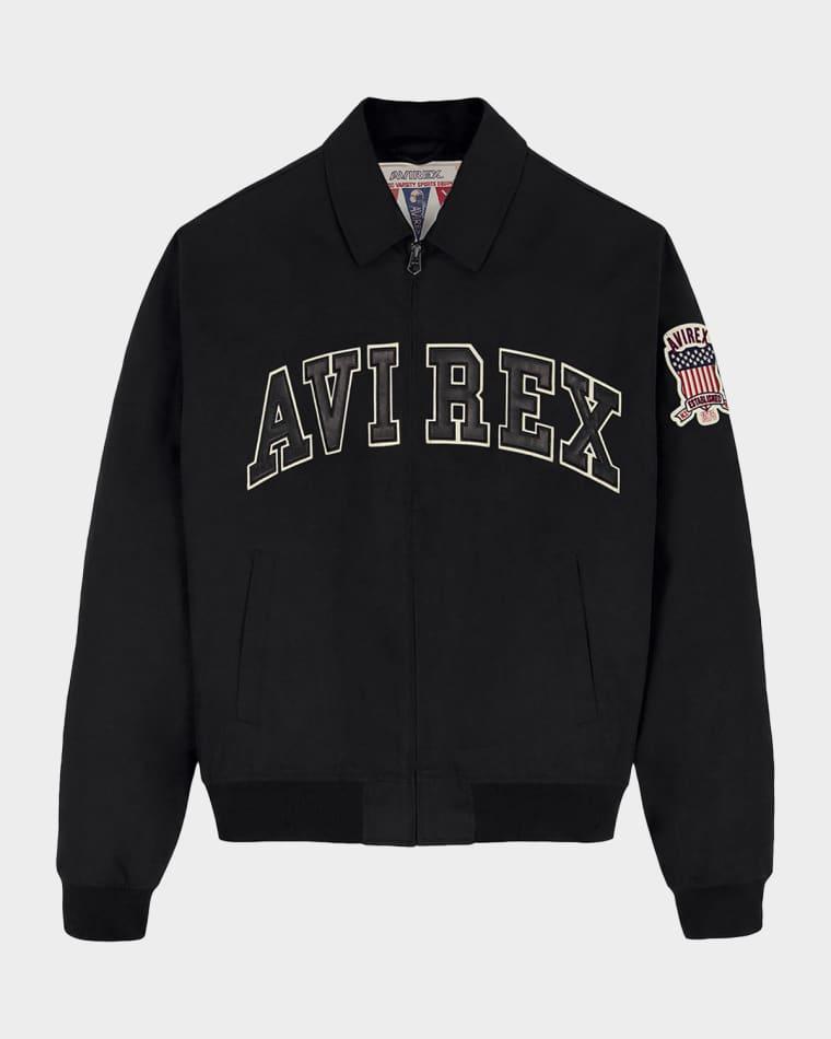 Men's A2 Cotton Twill Shirt Jacket by AVIREX