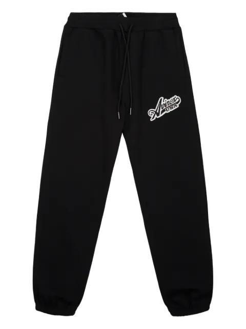 logo embroidered trousers by AVIREX