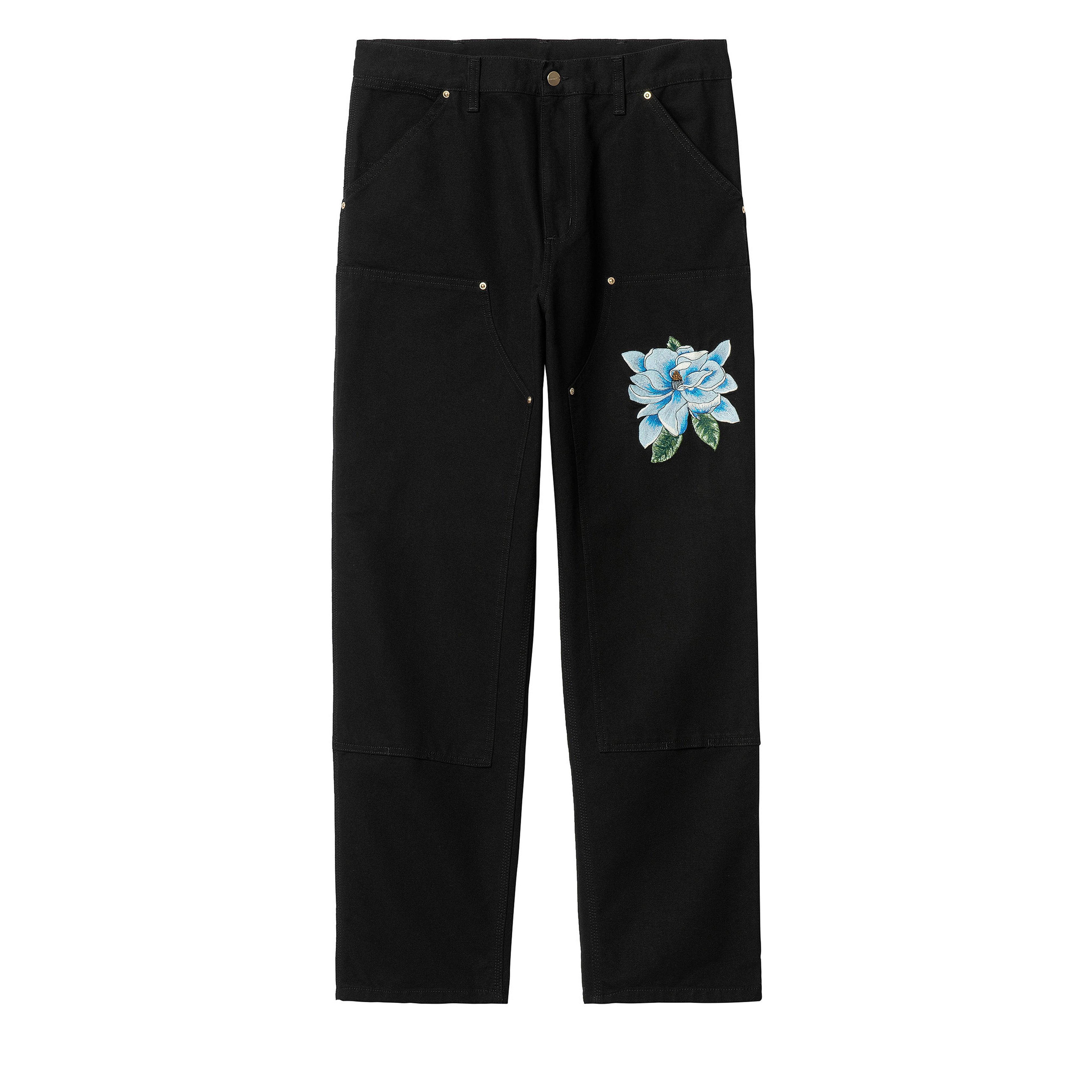 Awake NY - Carhartt WIP Double Knee Pant - (Black) by AWAKE NY