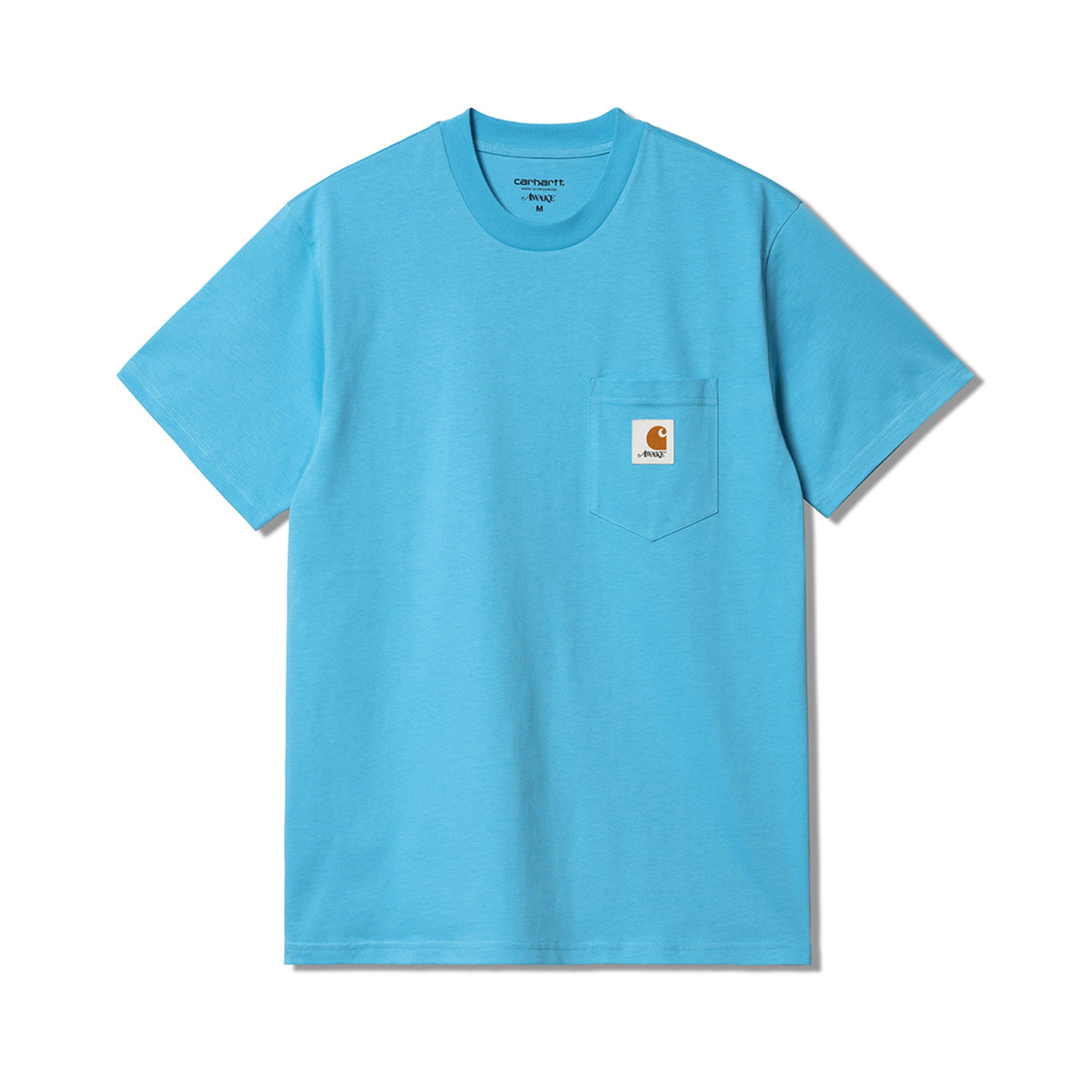 Awake NY - Carhartt WIP Pocket T-Shirt - (Blue) by AWAKE NY