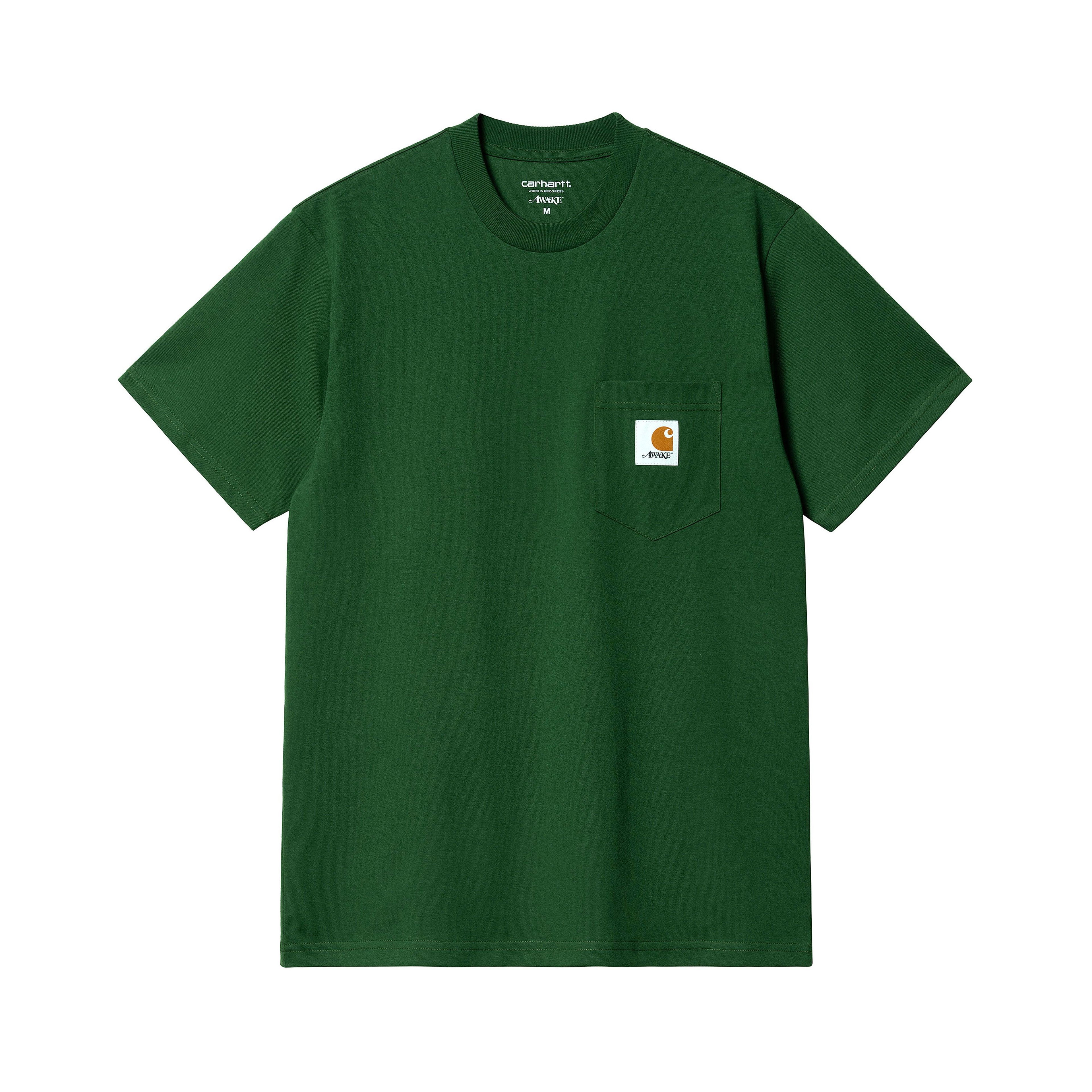 Awake NY - Carhartt WIP Pocket T-Shirt - (Dark Green) by AWAKE NY