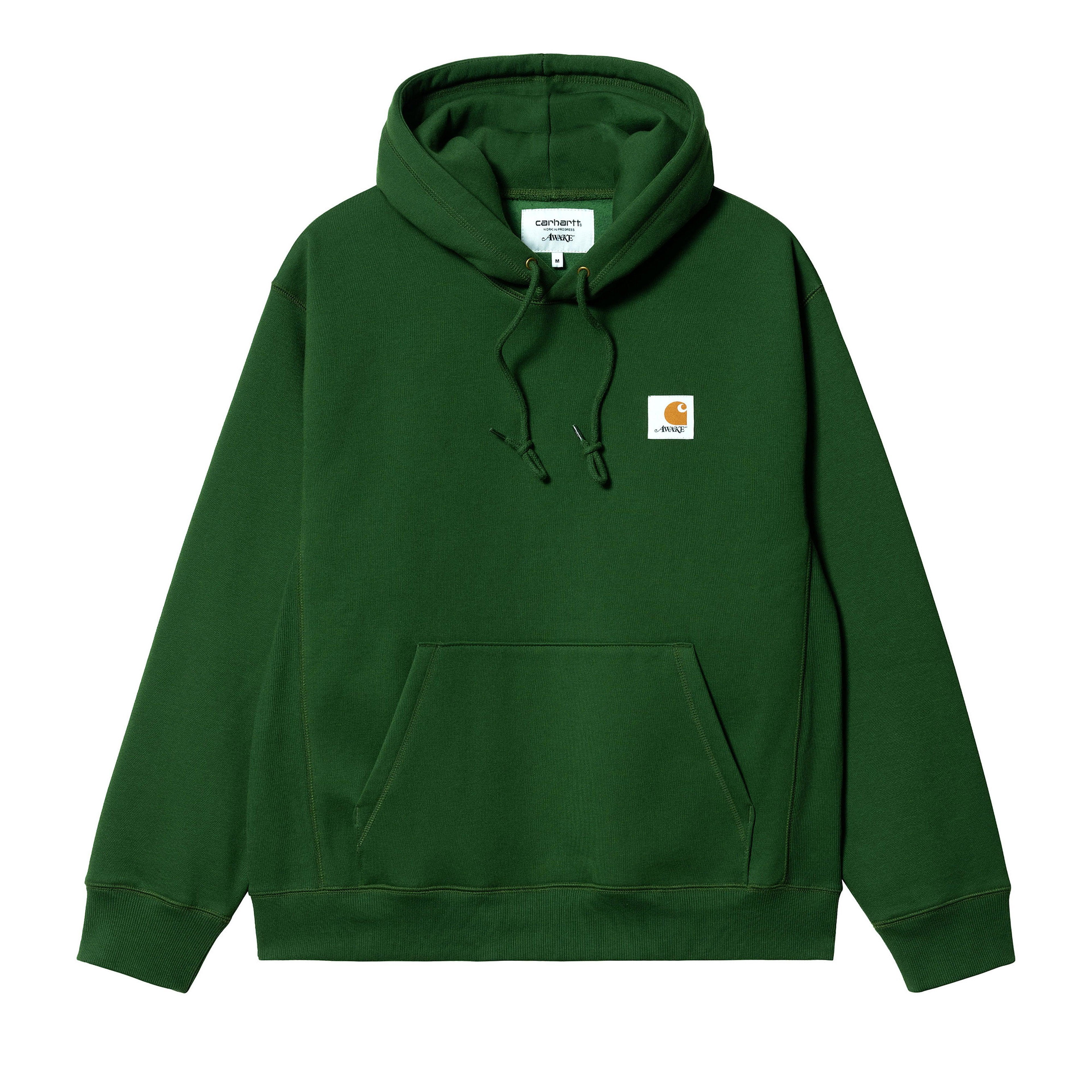 Awake NY - Carhartt WIP Printed Hoodie - (Dark Green) by AWAKE NY