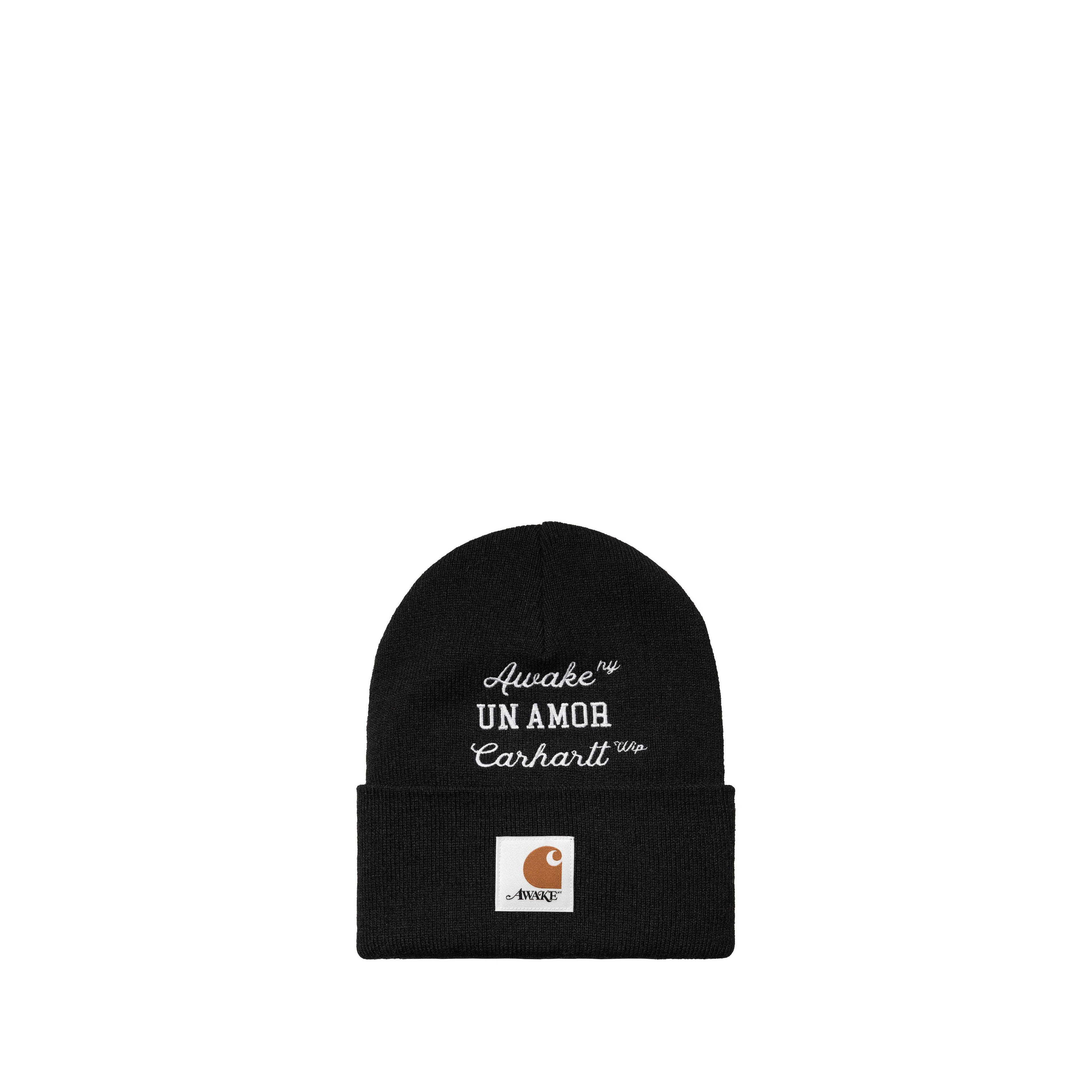 Awake NY - Carhartt WIP Un Amor Beanie - (Black) by AWAKE NY