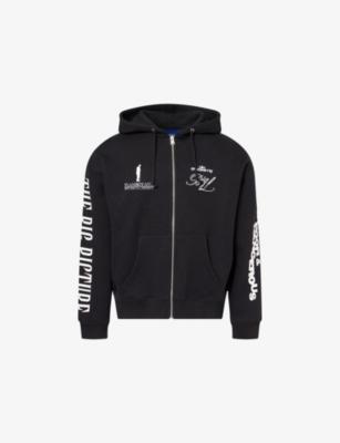 Big L Embroidered Cotton Hoody by AWAKE NY